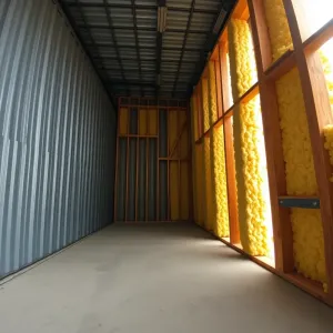 Ocieplenie garażu blaszanego wełną mineralną