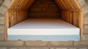 Ocieplenie podłogi w domku na bloczkach