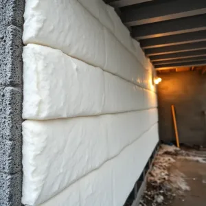 Ocieplenie ściany między garażem a domem