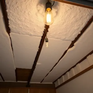 Ocieplenie sufitu w garażu styropianem