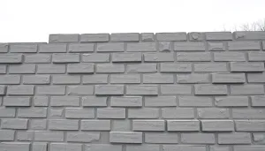 Ogrodzenie murowane z bloczków betonowych cena