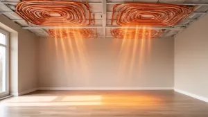 Ogrzewanie sufitowe wodne