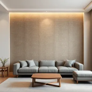 Okleina na ścianę do salonu