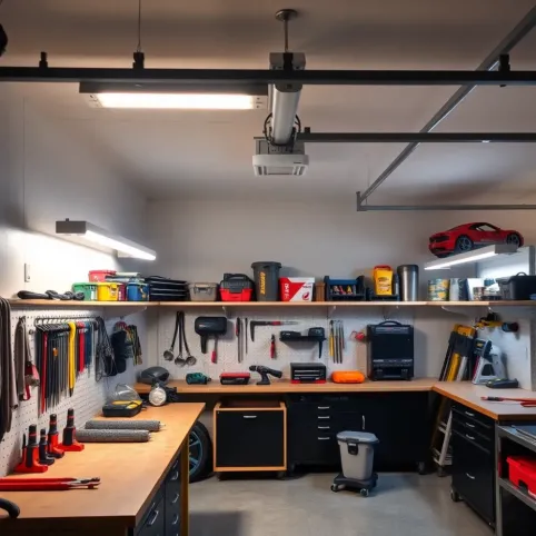 Oświetlenie do garażu