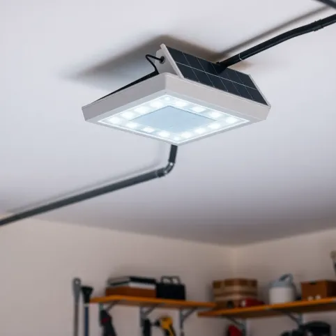 Oświetlenie solarne do garażu