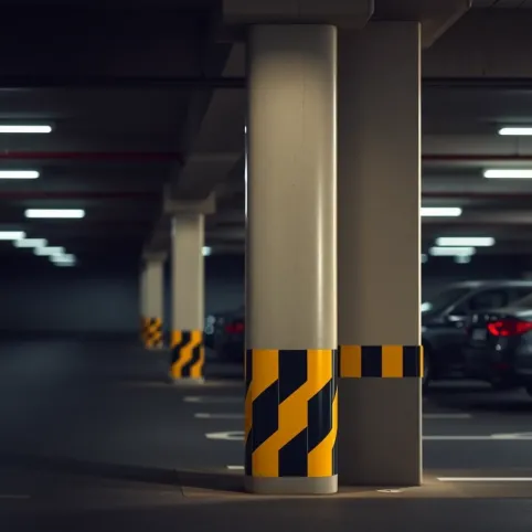 Oznakowanie słupów w garażu przepisy
