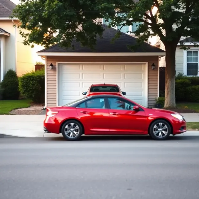 Parkowanie przed garażem przepisy