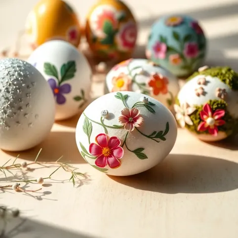 Pisanki styropianowe jak ozdobić