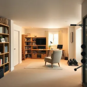 Piwnica w domu aranżacja