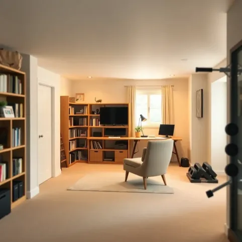 Piwnica w domu aranżacja