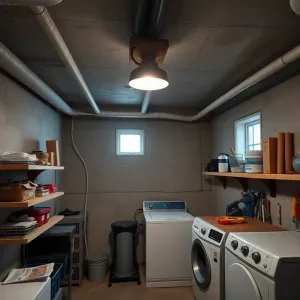 Piwnica w domu jednorodzinnym