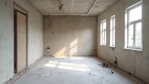 Plan wykończenia mieszkania