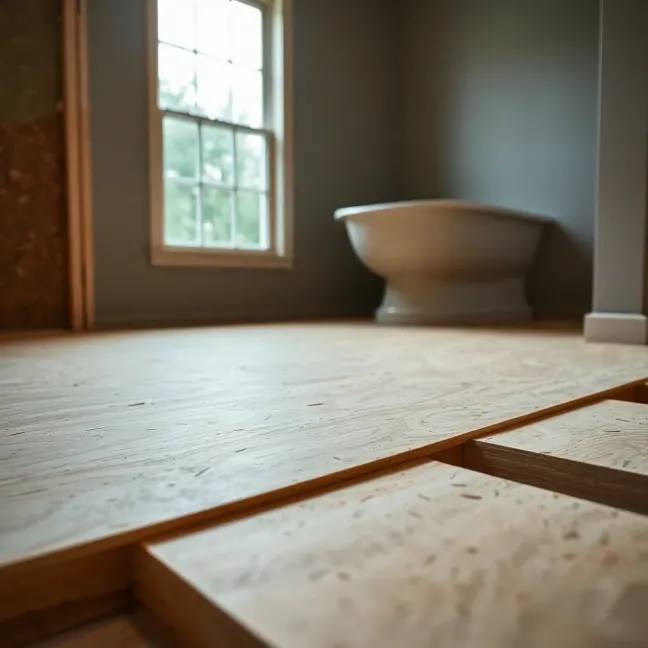 Płyta OSB na podłogę do łazienki