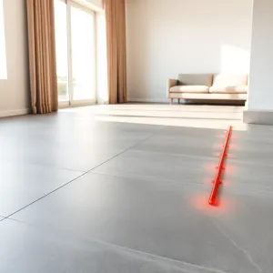 Płytki na ogrzewanie podłogowe do salonu