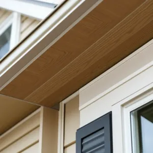 Podbitka z blachy drewnopodobnej