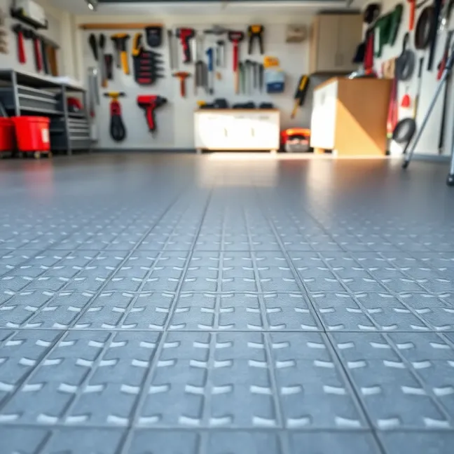 Podłoga do garażu PCV