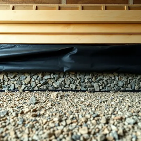 Podłoga na gruncie w garażu warstwy