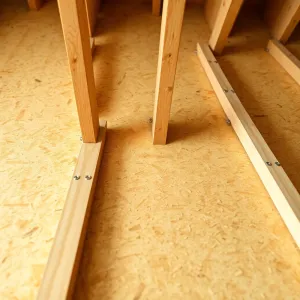 Podłoga na legarach z płyt OSB cena