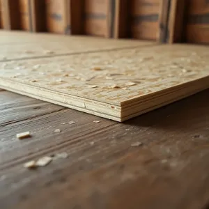 Podłoga z płyt OSB na starych legarach