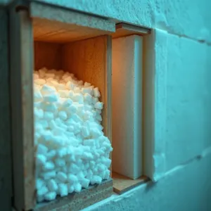 Podwójny mur jaki styropian