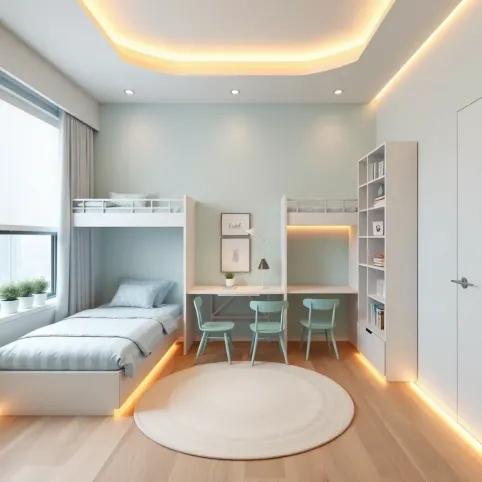 Pokój 10m2 dla dwójki dzieci