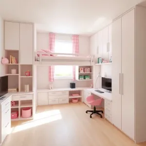 Pokój 8m2 dla dziewczynki