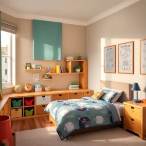 Pokój dla 4 latka chłopiec