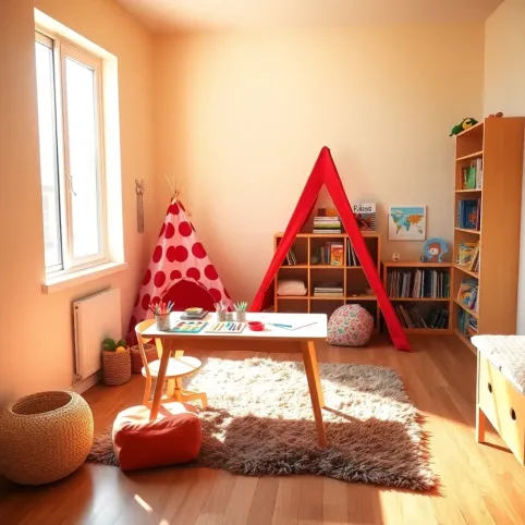 pokój dla 6latka aranżacje