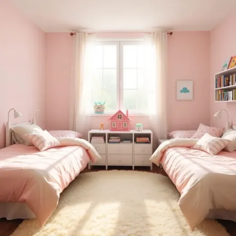 Pokój dla dwóch dziewczynek
