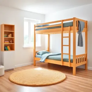 Pokój dla dzieci z łóżkiem piętrowym