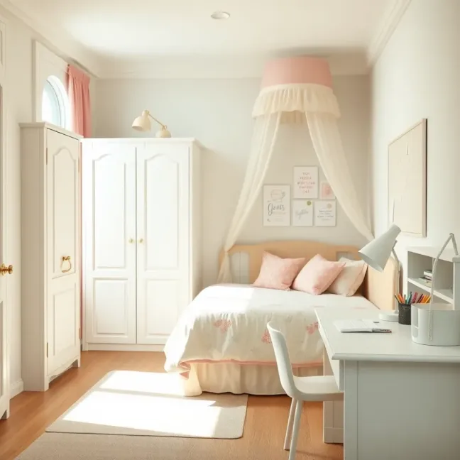 Pokój dla dziewczynki 10 lat