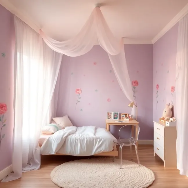 Pokój dla dziewczynki 10 lat inspiracje