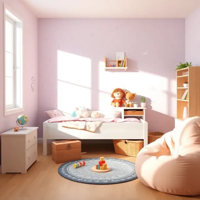Pokój dla dziewczynki 6 lat