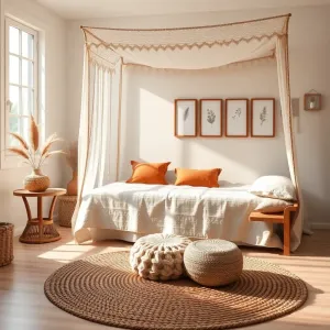 Pokój dla dziewczynki boho