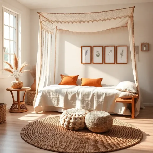 Pokój dla dziewczynki boho