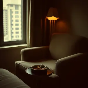 Pokój dla palących w hotelu