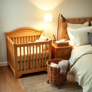 Pokój dziecka w sypialni rodziców