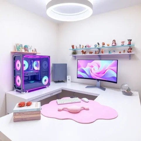pokój gamingowy dla dziewczyny