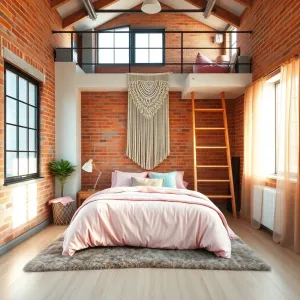 Pokój loftowy dla dziewczyny