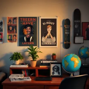 Pokój młodzieżowy dla chłopaka dodatki