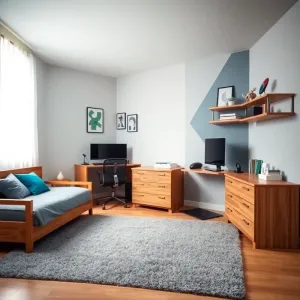 Pokój młodzieżowy dla chłopca