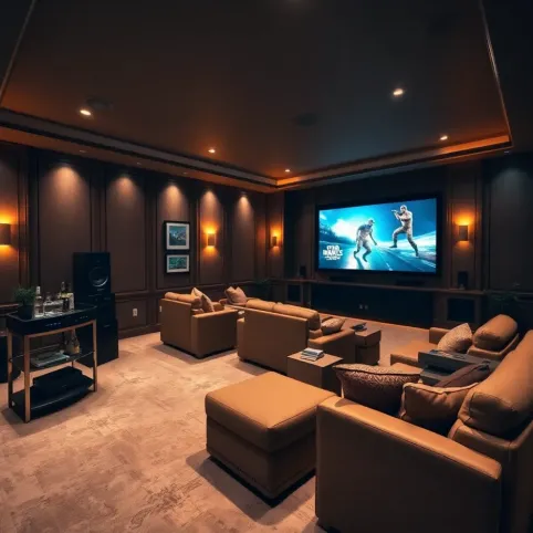 Pokój rozrywki w domu