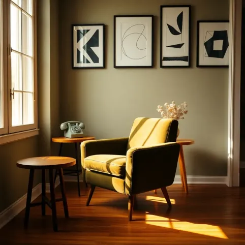 Pokój vintage inspiracje