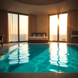 Pokój z prywatnym basenem