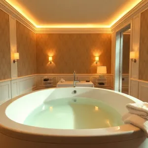 Pokój z wanną dla dwojga