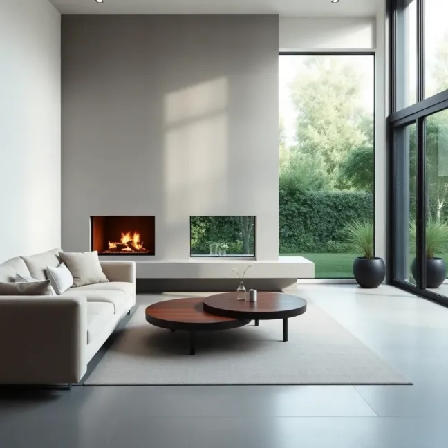 Pomysł na kominek w salonie