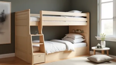 Pomysł na łóżko w małym pokoju