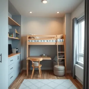 Pomysł na mały pokój dla dwójki dzieci