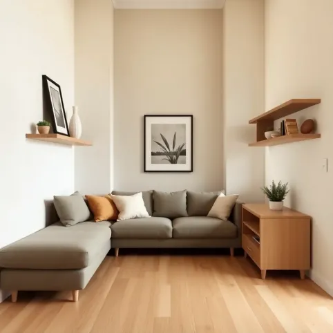 Pomysl na mały salon