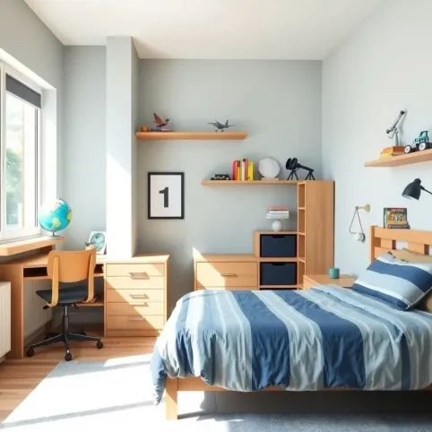 Pomysł na pokój dla chłopca